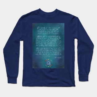 Our Capacity For Love Long Sleeve T-Shirt